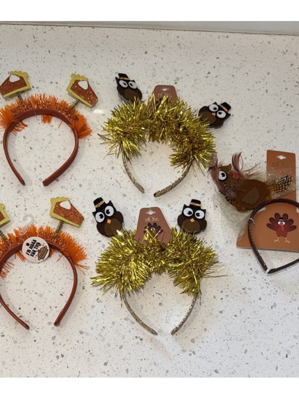 Lot Of 5 Thanksgiving Headbands